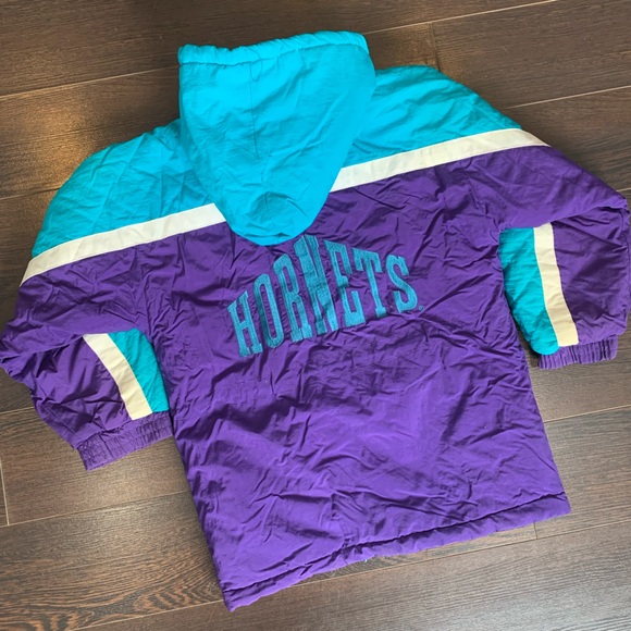 Vintage 1990’s Charlotte Hornets NBA Kid’s Sports Jacket - Picture 5 of 6